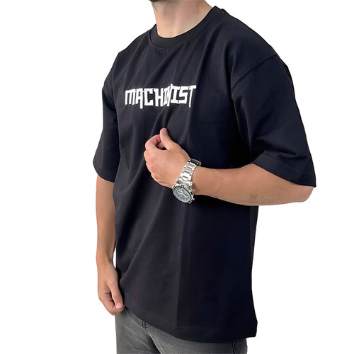 خرید تیشرت مشکی آستین سه ربع