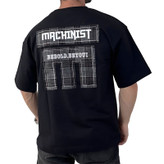 خرید تیشرت مشکی پارچه ماکان