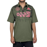 خرید تیشرت با طرح گرافیکی صورتی