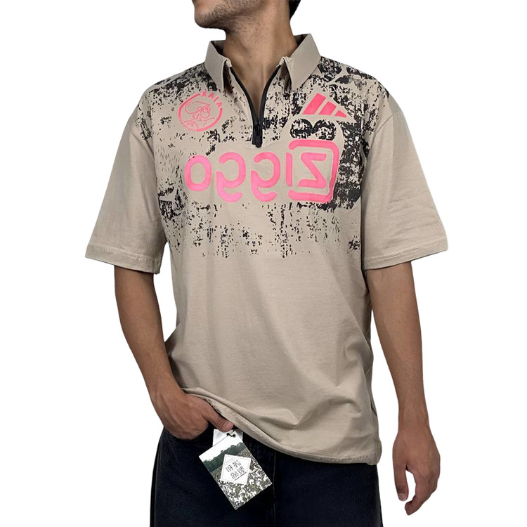 خرید تیشرت با طرح گرافیکی صورتی