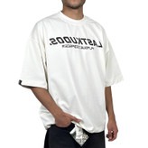 خرید تیشرت آستین کوتاه مردانه سفید طرح چشم