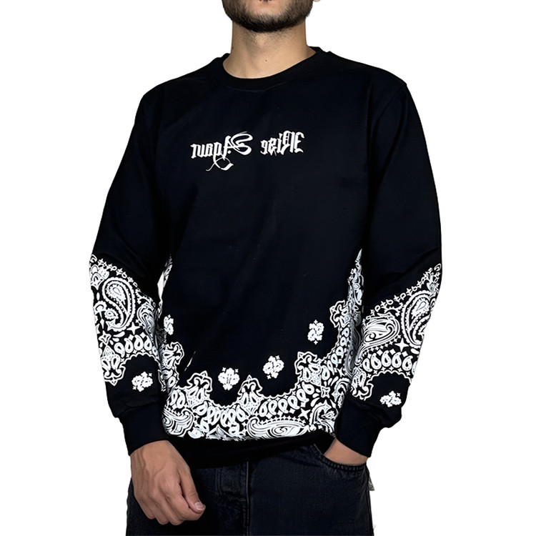 خرید دورس مردانه مشکی طرح دار