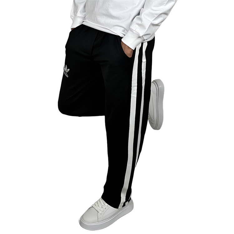 خرید شلوار اسلش مردانه مشکی جاگر آدیداس