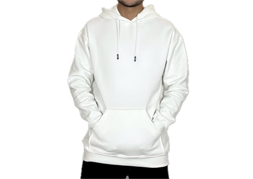 خیدهودی سفید پنبه سه نخ اسپرت مردانه