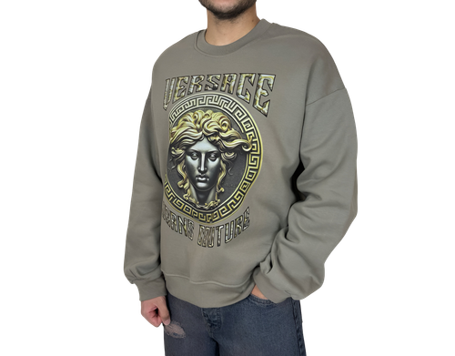 خرید دورس خاکی شیک سه نخ طرح دار