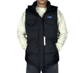 خرید پافر مردانه مشکی کلاه دار