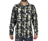 خرید پیراهن پشمی آستین بلند مردانه طرح دار