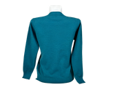 خرید ژاکت زنانه بافت ریز فیروزه ای