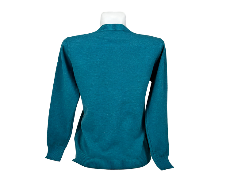 خرید ژاکت زنانه بافت ریز فیروزه ای