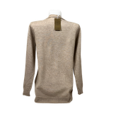 خرید کاردیگان زنانه طرح گلدوزی | ژاکت یقه هفت مجلسی (لبه موجدار)