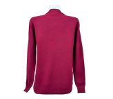 خرید کاردیگان زنانه طرح گلدوزی | ژاکت یقه هفت مجلسی (لبه موجدار)