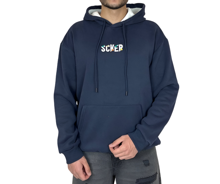 خرید هودی سرمه ای قواره آزاد