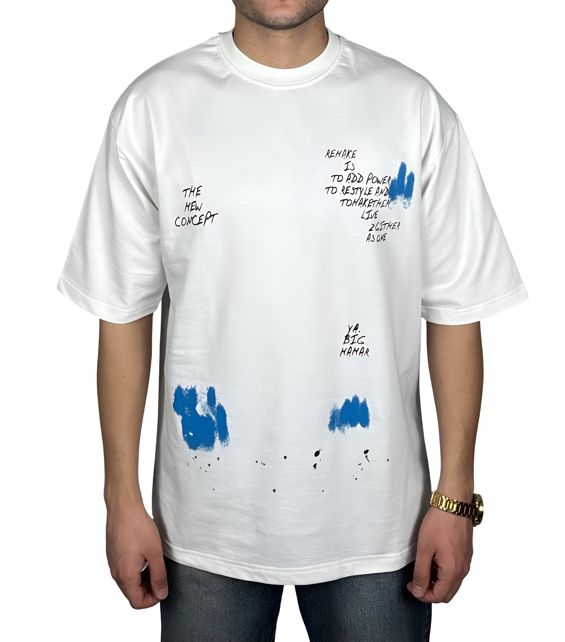 خرید تیشرت آستین کوتاه مردانه سفید پنبه درجه یک