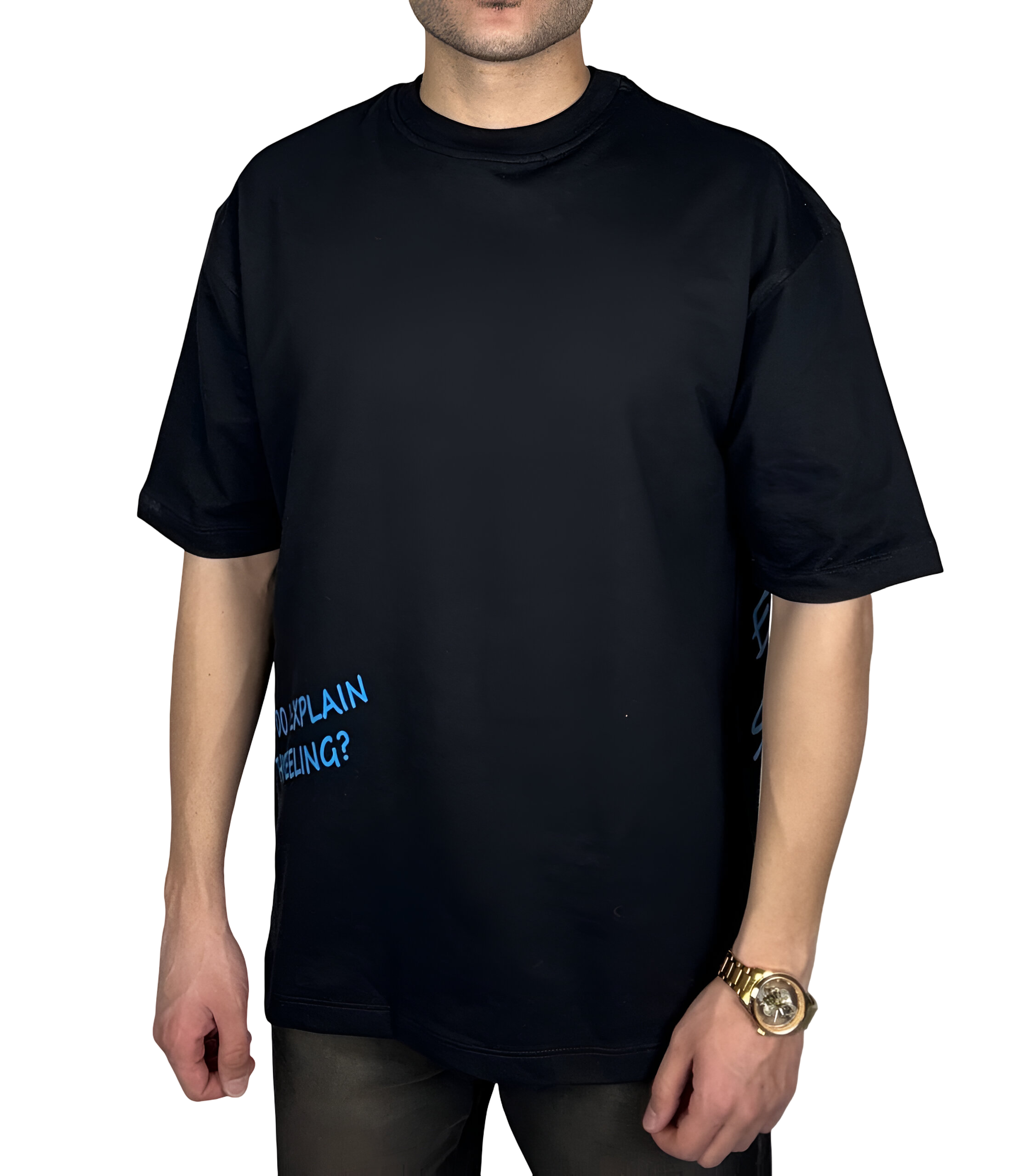 خرید تیشرت آستین کوتاه مشکی بدون جنسیت