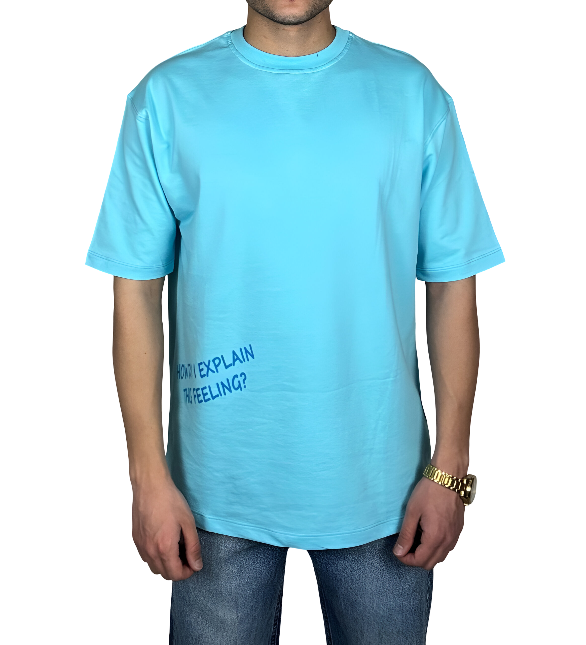 خرید تیشرت آستین کوتاه آبی