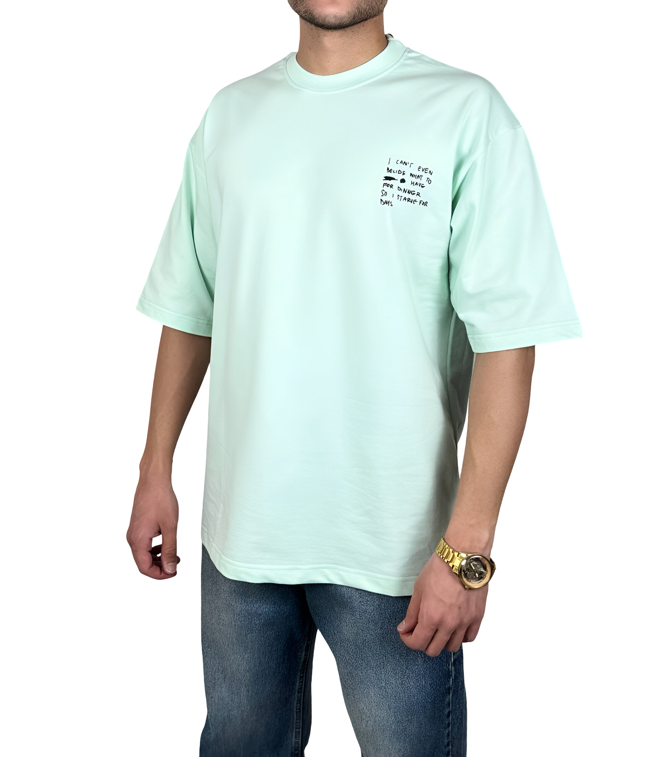 خرید تیشرت سبز پاستلی