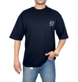 خرید تیشرت مشکی پشت امضا