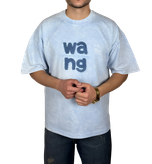 خرید تیشرت آستین سه ربع آبی آسمانی