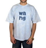 خریدتیشرت آبی آسمانی سنگشور با گلدوزی برجسته Wang