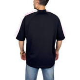 خریدتیشرت اورسایزمشکی طرح فانتزی اینتر میامی (مدل مسی)