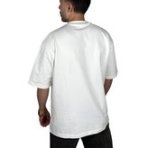 خریدتیشرت سفید ساده پارچه ماکان گرم دار