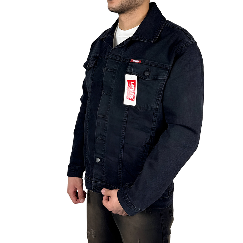 خرید کت جین ذغالی