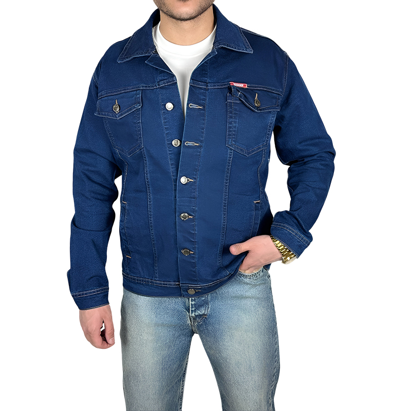 خرید کت جین اسپرت سرمه ای