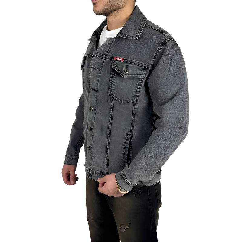 خرید کت جین طوسی روشن؛ مینیمال و خاص از اورمد