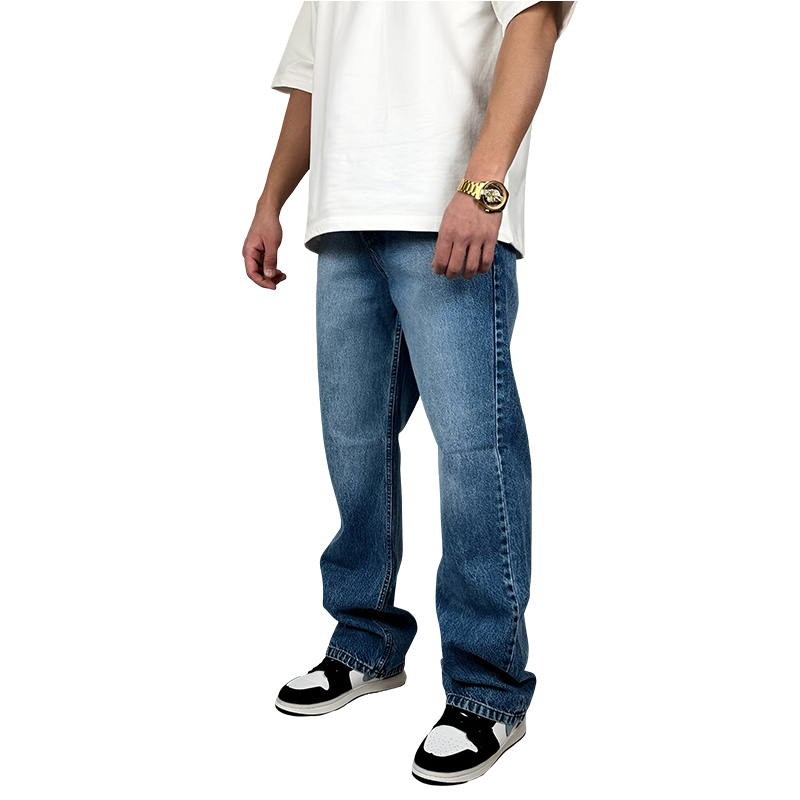 خرید شلوار جین نیم بگ سرد